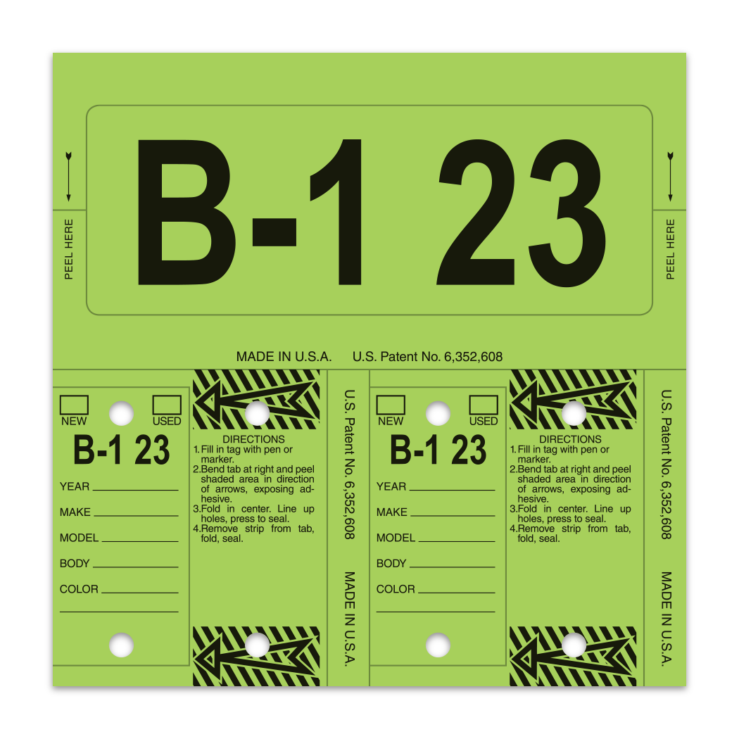 ConsecuTag Control Tag Lime