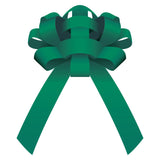 30" Shiny Vinyl Car Bow Green w/Magnet