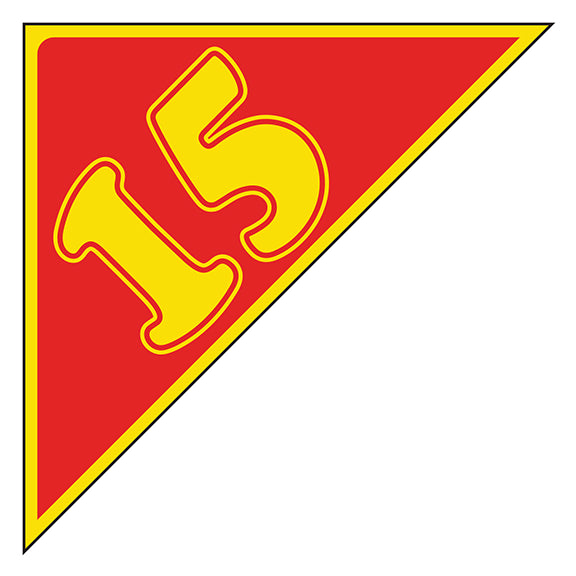 Angle Year Sticker Yellow Red 15