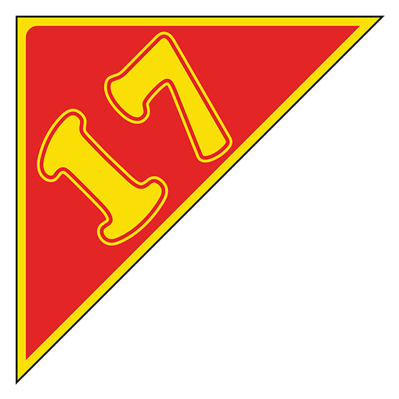 Angle Year Sticker Yellow Red 17
