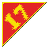 Angle Year Sticker Yellow Red 17