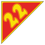 Angle Year Sticker Yellow Red 22