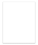 8.5" x 11" Blank Exterior Laser Window Sticker - Pack of 100
