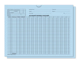 A/P Voucher Jacket - 100/Pack - Blue