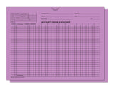 A/P Voucher Jacket - 100/Pack - Lavender