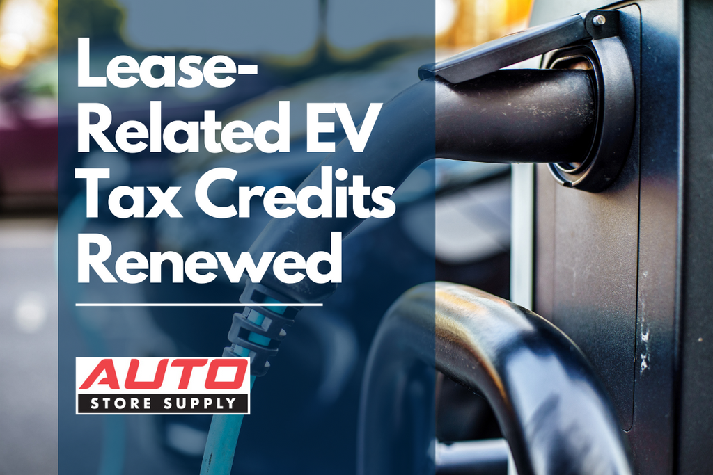 Lease-related EV tax credits renewed for 2024