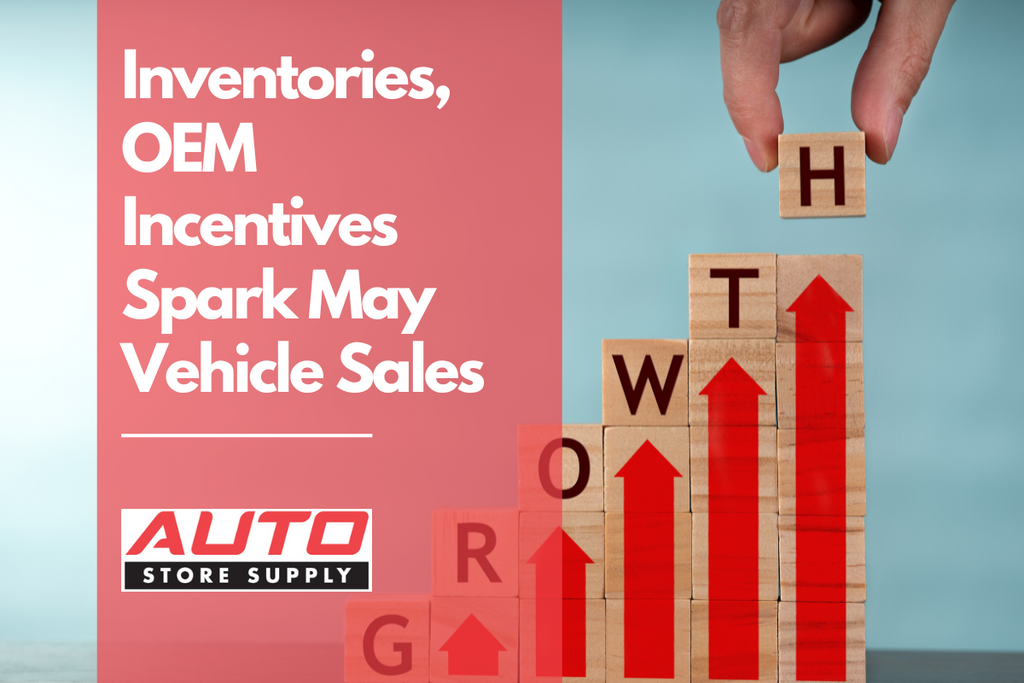 Bolstered inventories, OEM incentives spark May vehicle sales jump admidst consumer interest rate and negative equity challenges