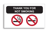 Reminder Label Sheet Labels - No Smoking