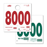 Heavy Stock Side Padded Service Dispatch Number - 8000-8999