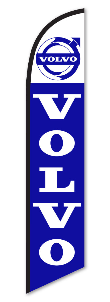 Volvo Racing Banner Swooper Banner - Volvo – Autostoresupply.com