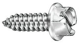 License Plate Screw Slotted Hex Head #14 x 3/4"