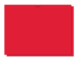 Deal Jacket - Unprinted - 500/Case - Red