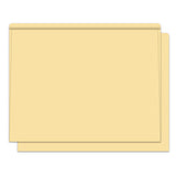 Heavy Duty Plain Deal Jacket - Buff - 500 per case
