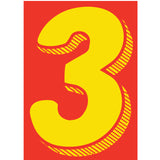 Window Sticker Yellow Red 3