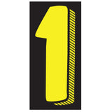 Window Sticker Yellow Black 1