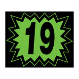 Large Blast Year Sticker - 9" x 11" - Black and Green - 2019