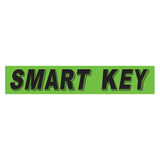 Slogan Window Sticker Smart Key Green