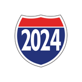Window Sticker Interstate 2024