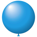 Resuable Blue Latex Balloons - 17 inches