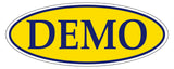 Oval Slogan Blue Yellow Demo