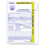 Yellow Highlight After Hours Envelope - 500 per case