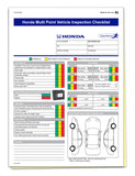 Multi Point Inspection Form Honda