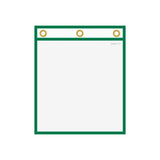 Repair Order/Work Ticket Order - Green Clear - No Handle