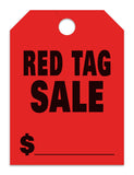 Mirror Hang Tag Red Tag Sale
