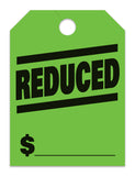 Mirror Hang Tag Reduced Green