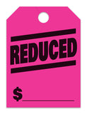 Mirror Hang Tag Reduced Pink