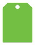 Mirror Hang Tag Blank Green