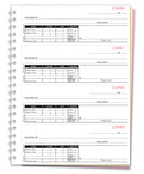 Cash Receipt Books - Letter Size 3-Part