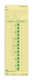 Time Clock Card - Form TC-257