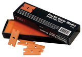 Double-Edge Plastic Razor Blades