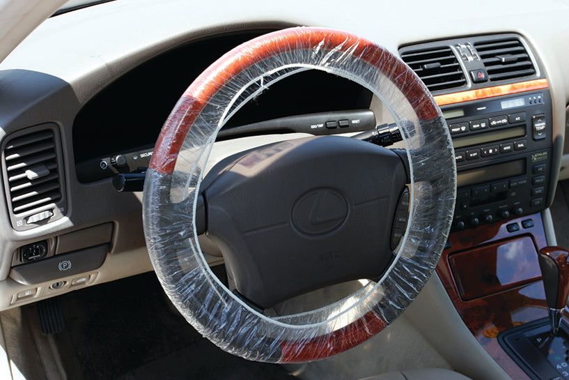 Double Elastic Steering Wheel Cover