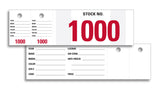 Vehicle Stock Number 1000-1999