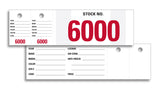 Vehicle Stock Number 6000-6999