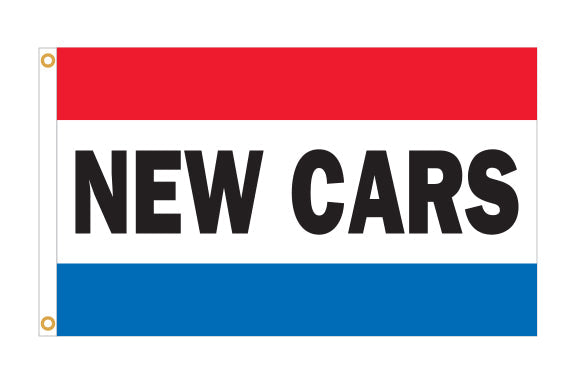 Nylon Flag - New Cars