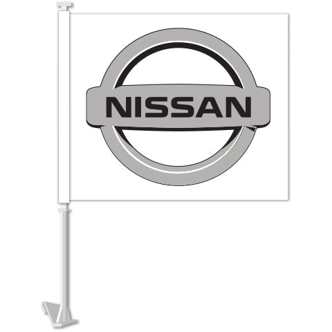 Nissan Clip On Window Flag