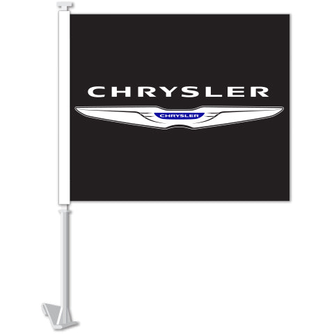 Chrysler Clip On Window Flag