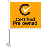 Certified Pre Owned Clip On Window Flag