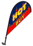 Hot Buy Clip On Paddle Flag