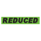 Slogan Window Sticker Reduced Green