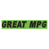 Slogan Widow Sticker Great MPG