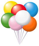 24" Assorted Color Latex Balloons