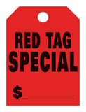 Mirror Hang Tag Red Tag Special